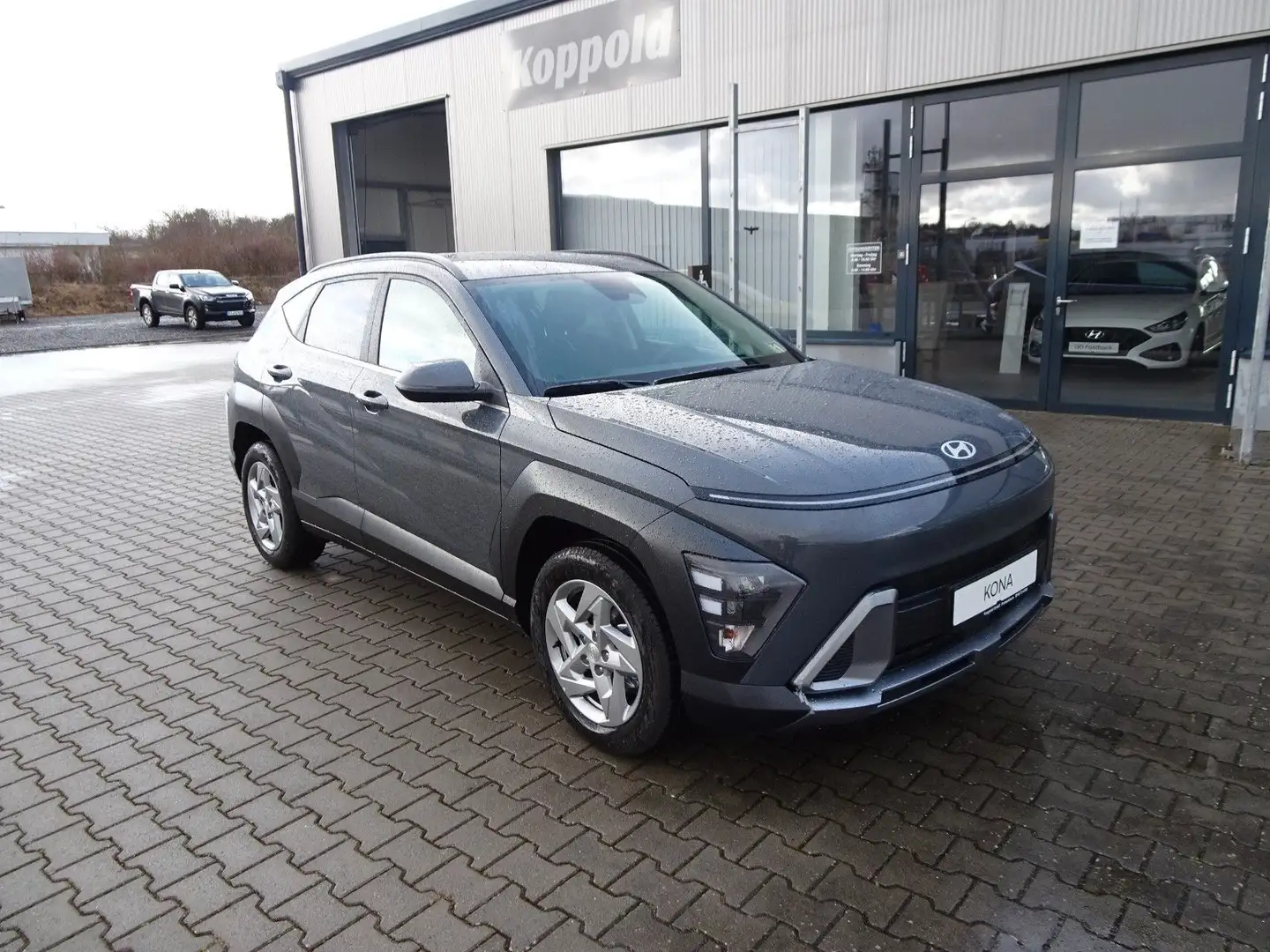 Hyundai KONA 1,6 T-GDi 125kW 2WD Smart Tech AUTOMATIK Grau - 1