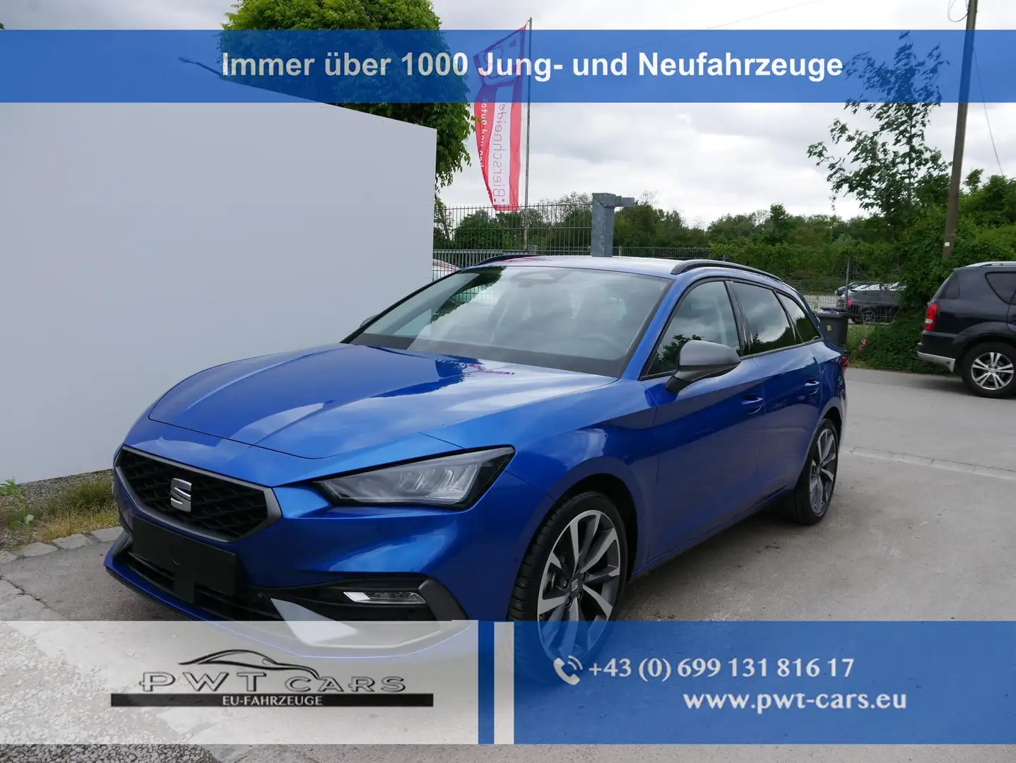 SEAT Leon Sportstourer FR 1.5 eTSI Kombi DSG*KAMERA*NAVI*... Blau - 1