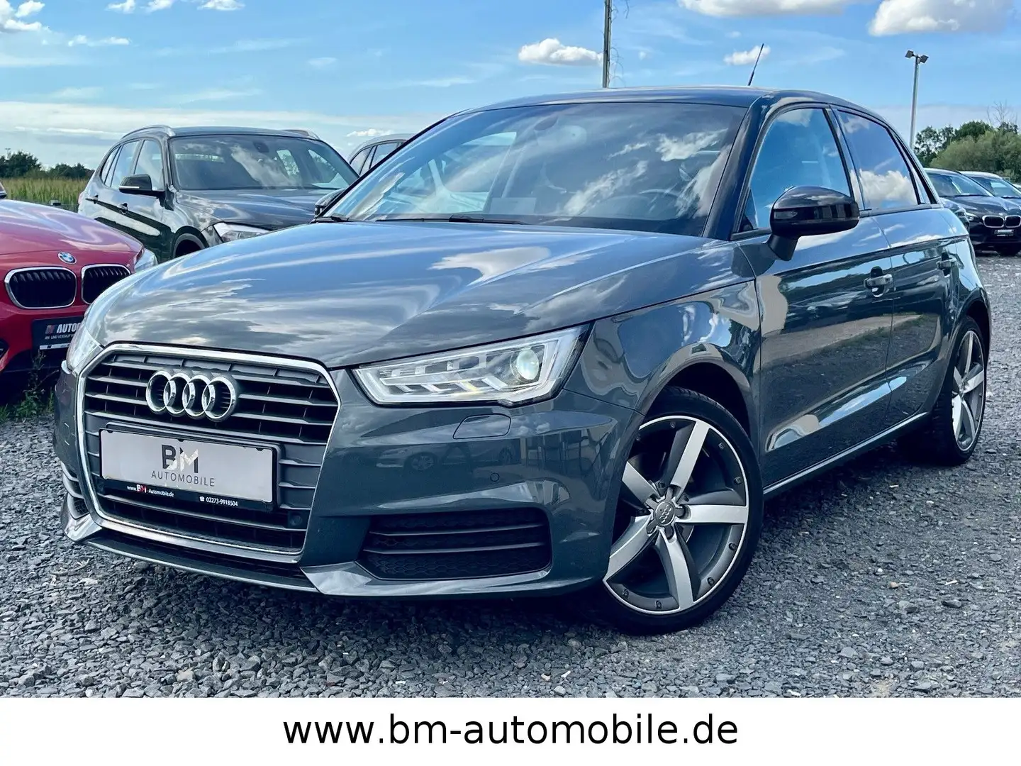 Audi A1 Sportback design 1.4 TFSI s-tronic Navi SPORT Gris - 1