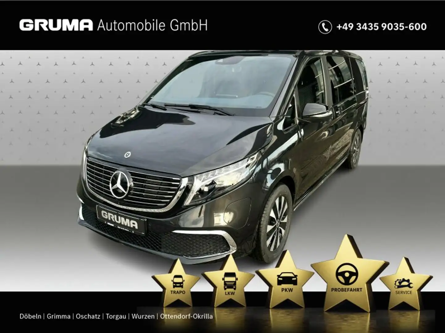 Mercedes-Benz EQV 300 EQV 300 AVANTGARDE+360KAM+LEDER+SITZBELÜFTUNG  BC Grau - 1