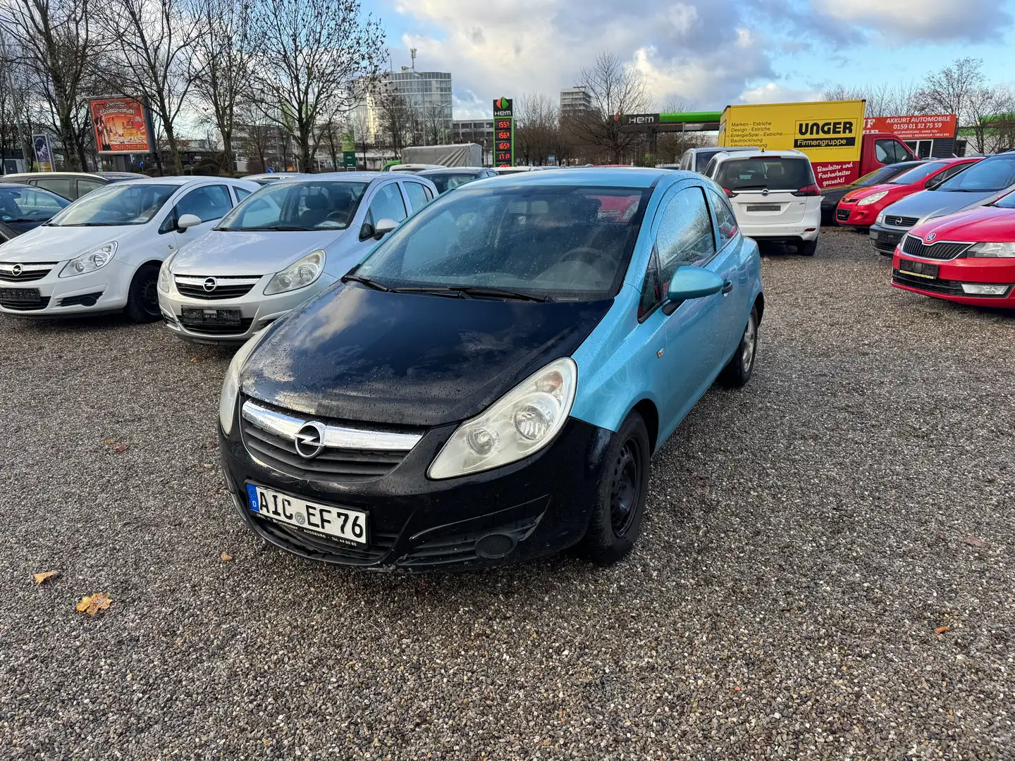 Opel Corsa Selection KLIMA!!EURO 5!! Bleu - 1