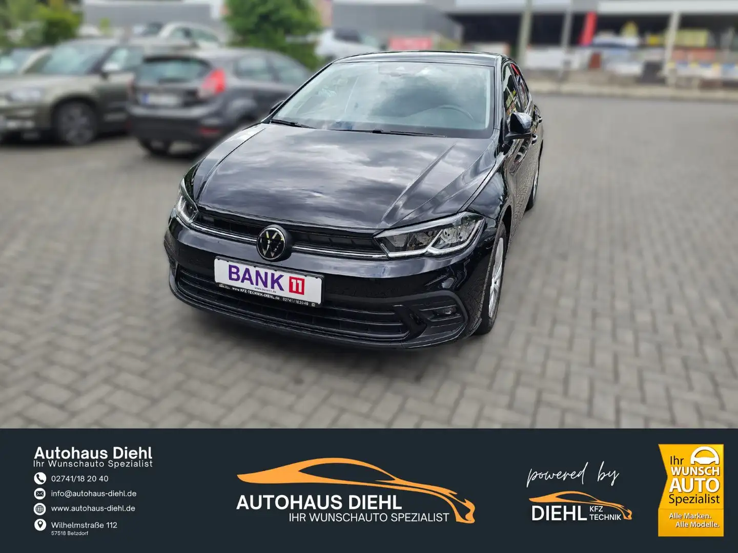 Volkswagen Polo VI Life SHZ NAVI CARPLAY 8-Fach Negro - 1