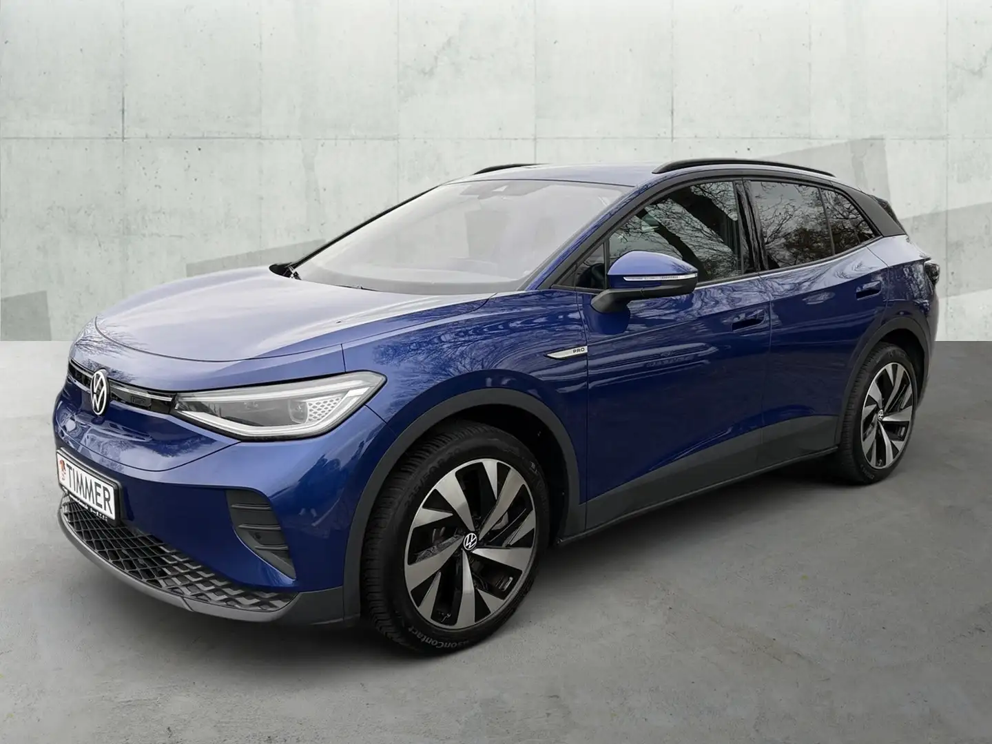 Volkswagen ID.4 PRO PERF. 82 kWh +WÄPU +IQ.LIGHT +AHK +RKAM +ACC Blau - 2
