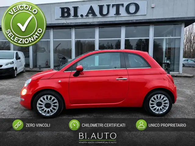 2017 Fiat 500 in Red for sale