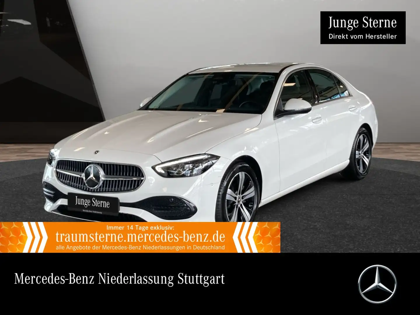 Mercedes-Benz C 180 AVANTG+LED+KAMERA+KEYLESS+9G Blanco - 1