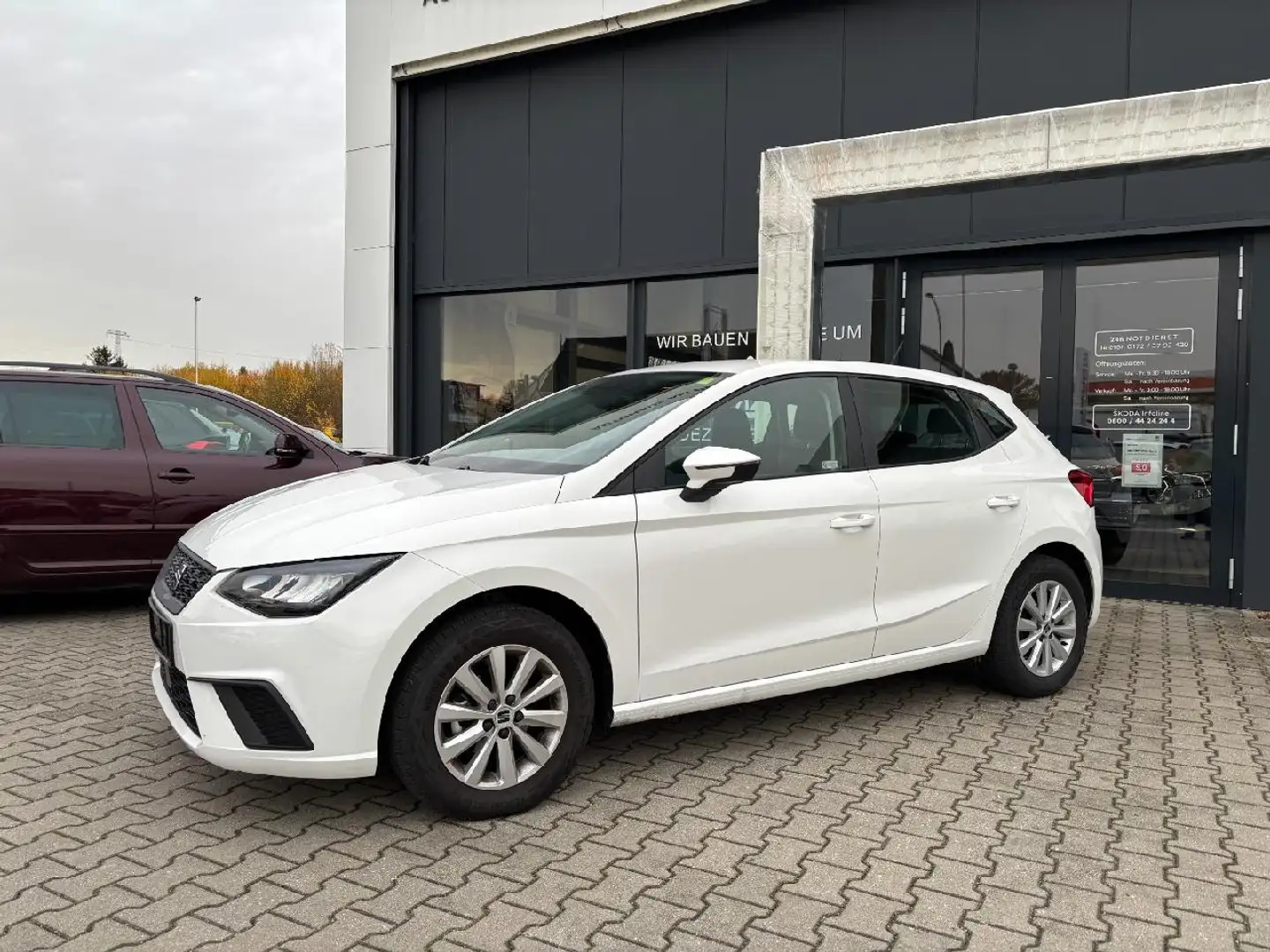 SEAT Ibiza Ibiza 1.0 TSI *Klima*Sitzh.*CarPlay*Android*Digit. Weiß - 2