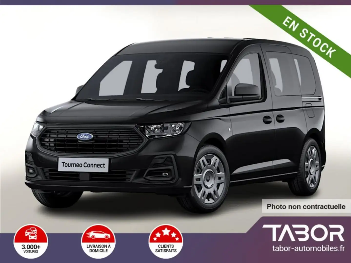 Ford Tourneo Connect 2.0 TDCi 102 Trend SHZ PDC Noir - 1
