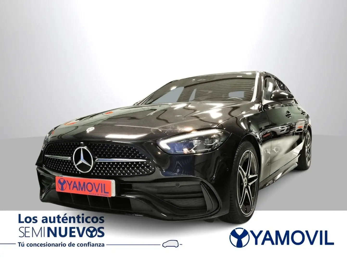 Mercedes-Benz C 220 220d 9G-Tronic Zwart - 1