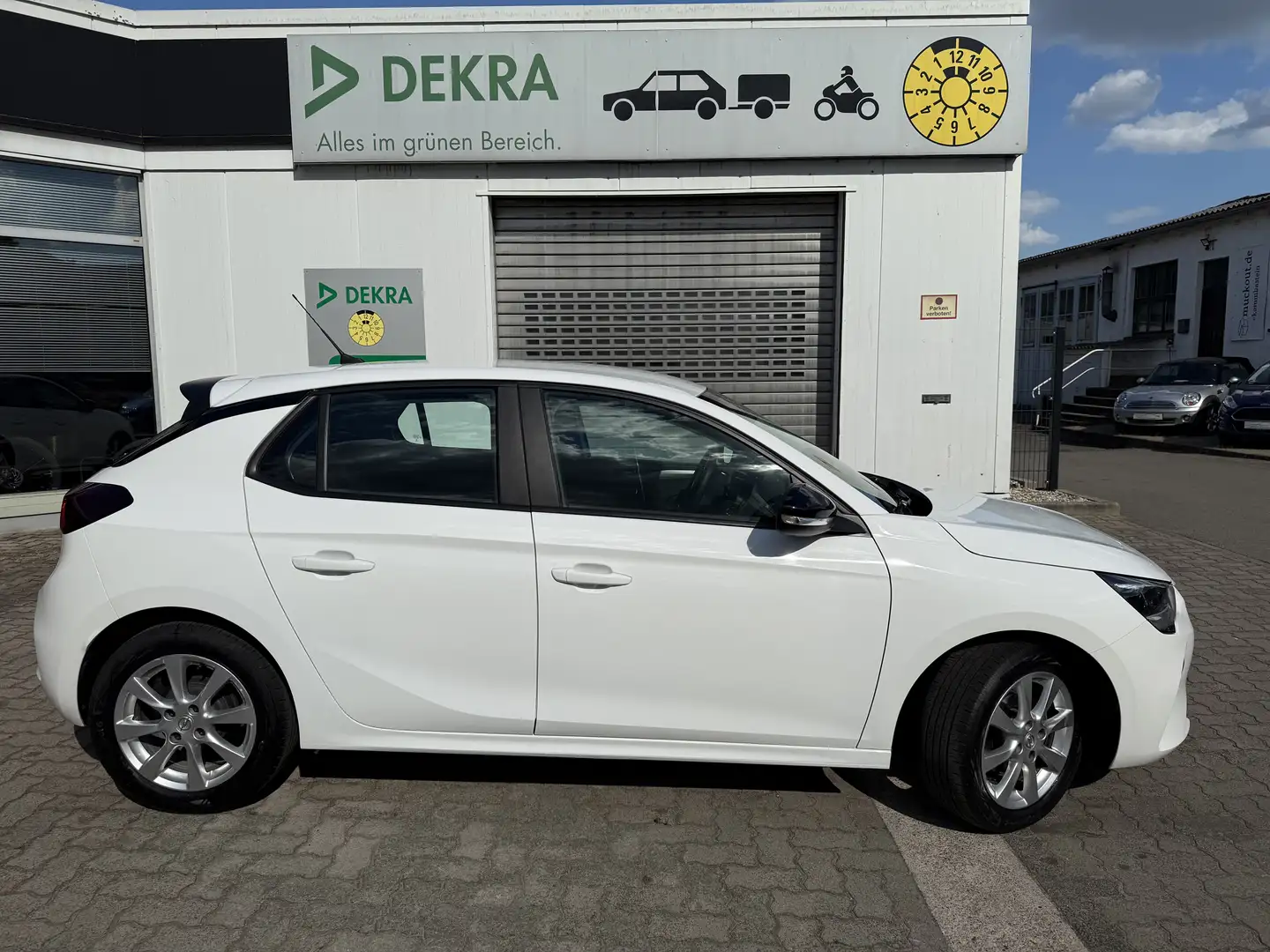 Opel Corsa Edition 5trg. mit Klima/Navi/PDC/Alus/ABS/ESP/EFH/ Wit - 2