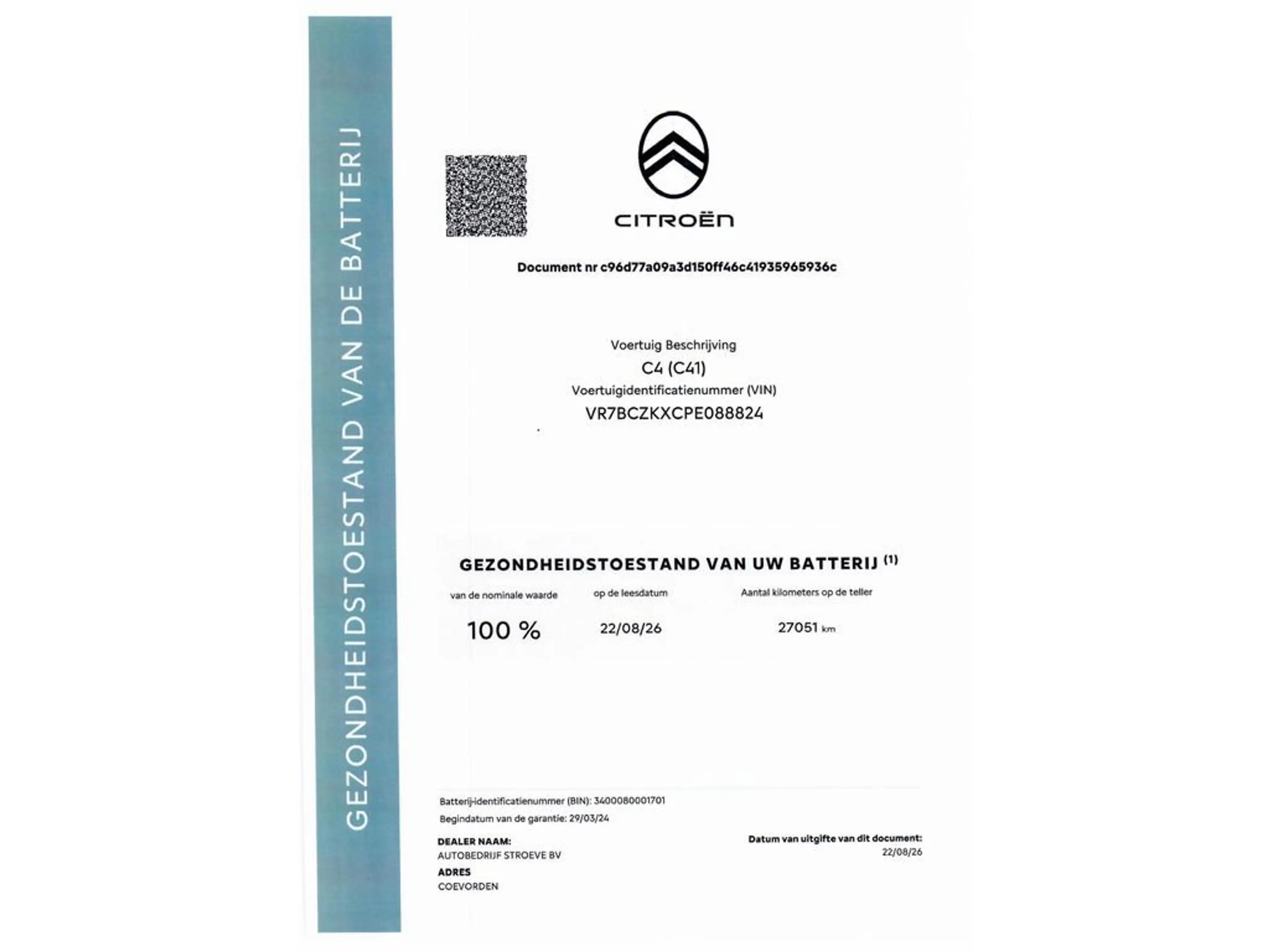 Citroen E-C4 Electric You 50 kWh CAMERA | SOH 100% | LM VELGEN — photo 29