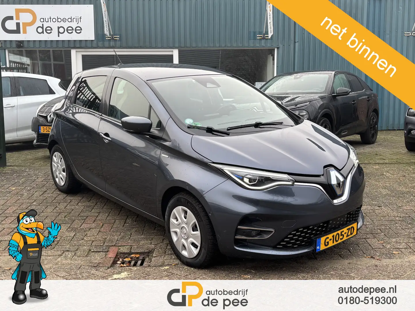 Renault ZOE R135 Edition One 52 kWh GARANTIE/CCS/KOOPACCU/CARP Grijs - 1
