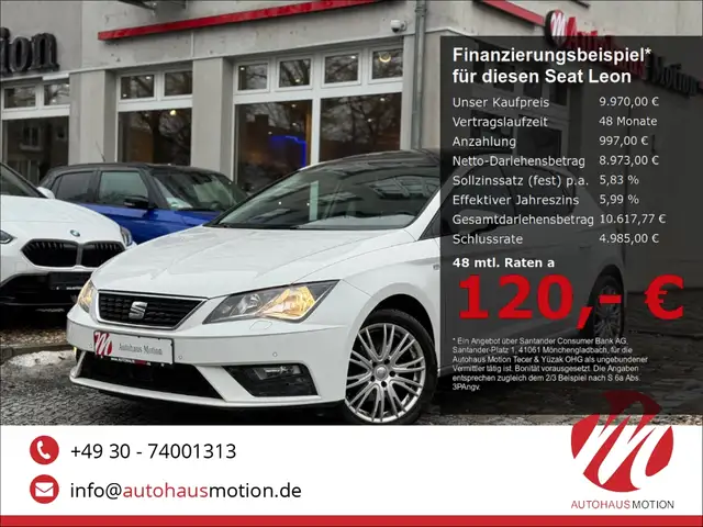 SEAT Leon Style Panorama Musikstreaming SD SHZ Notbremsass.