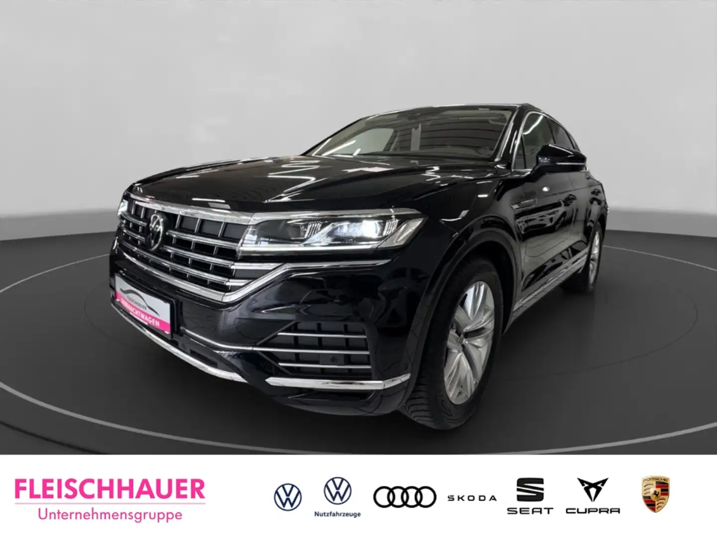 Volkswagen Touareg Atmosphere 3.0 V6 TDI 4Motion LED+AHK+LUFTFEDERUNG Schwarz - 1
