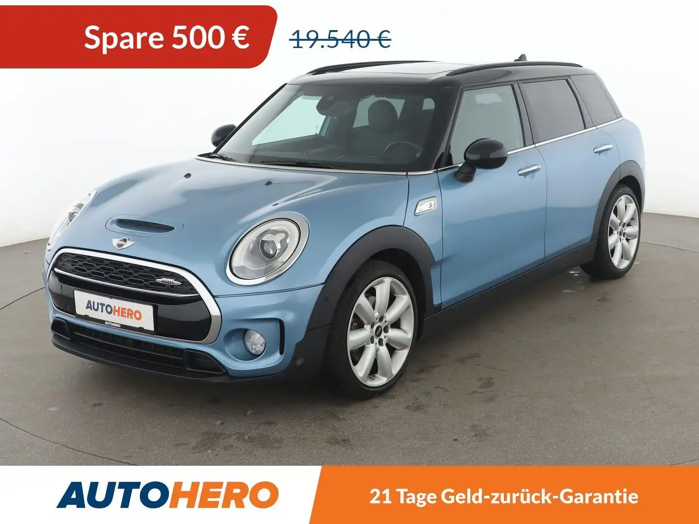 MINI Cooper SD Clubman Cooper SD Aut.*NAVI*LED*TEMPO*HUD*PDC*PANO*H&K* Blauw - 1