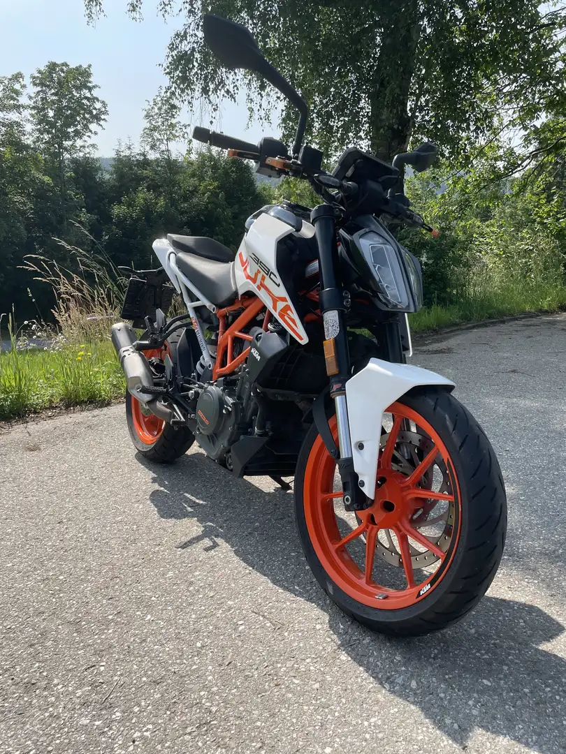 KTM 390 Duke Weiß - 1
