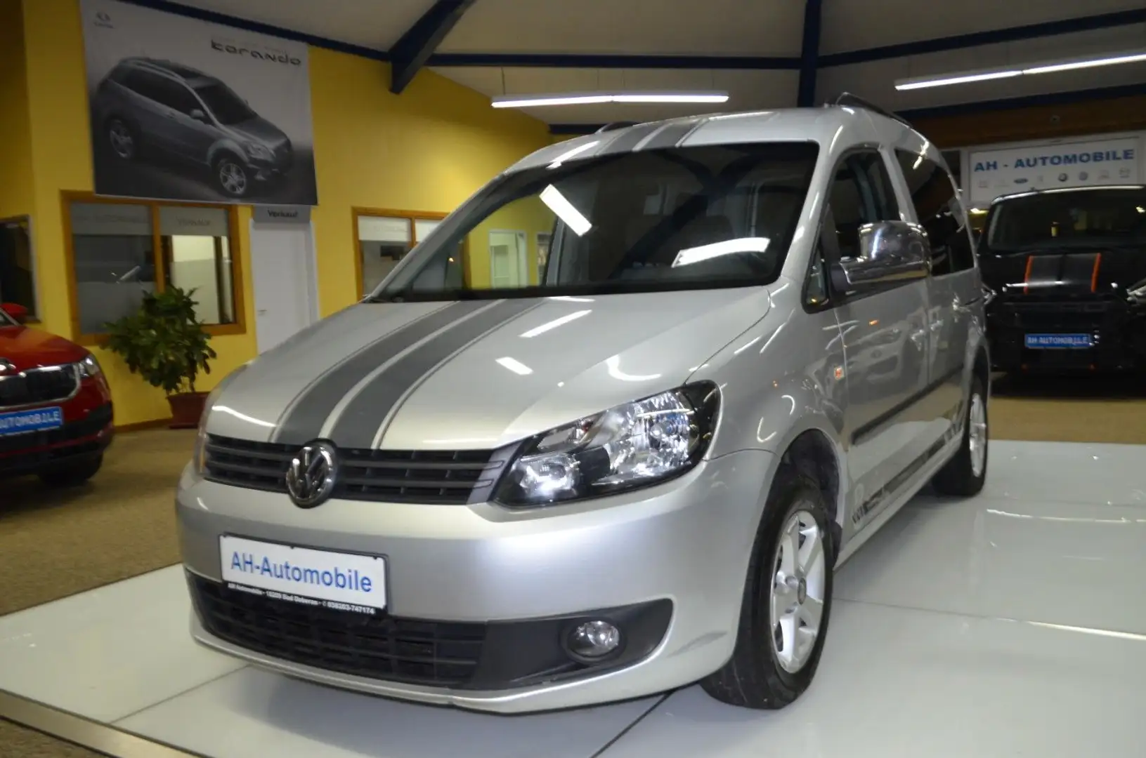 Volkswagen Caddy Kombi Trendline KLIMAANLAGE / AHK Argent - 1