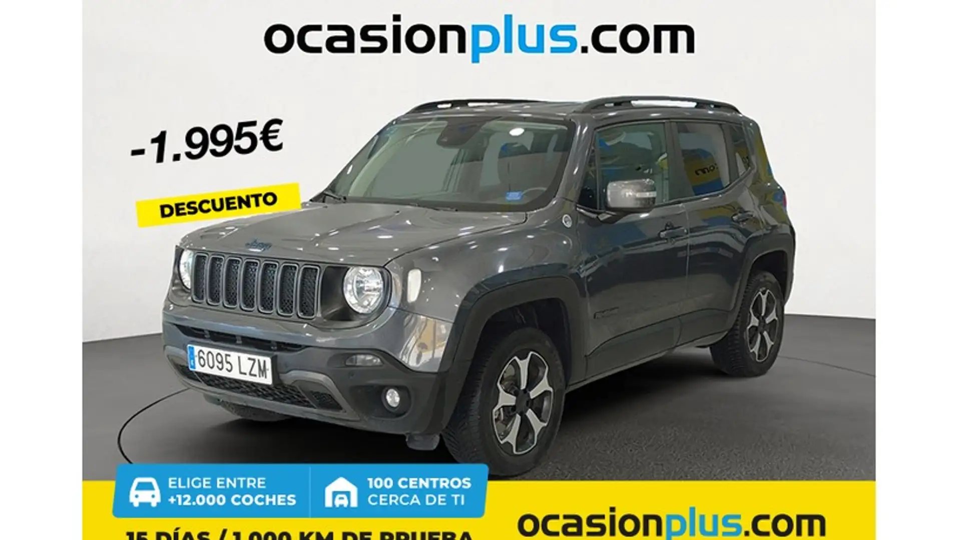 Jeep Renegade 1.3 PHEV Trailhawk 4x4 Aut. 240 Gris - 1