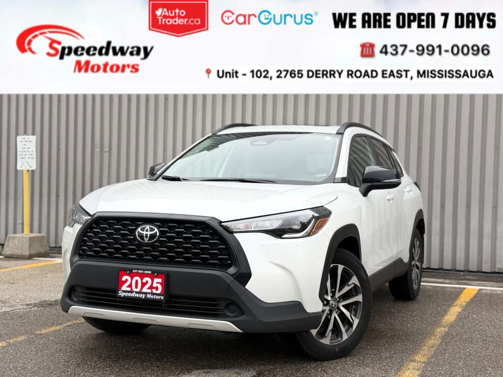 2025 Toyota Corolla Cross LE UPGRADE AWD/ NO ACCIDENT/ SUNROOF/ PUSH START/