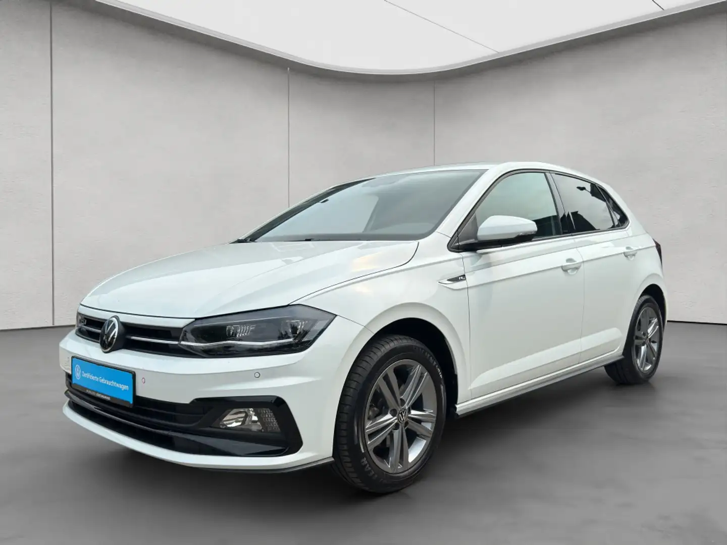 Volkswagen Polo 1.0 TSI R-Line CLIMATRONIC BEATS PDC SHZ Weiß - 2