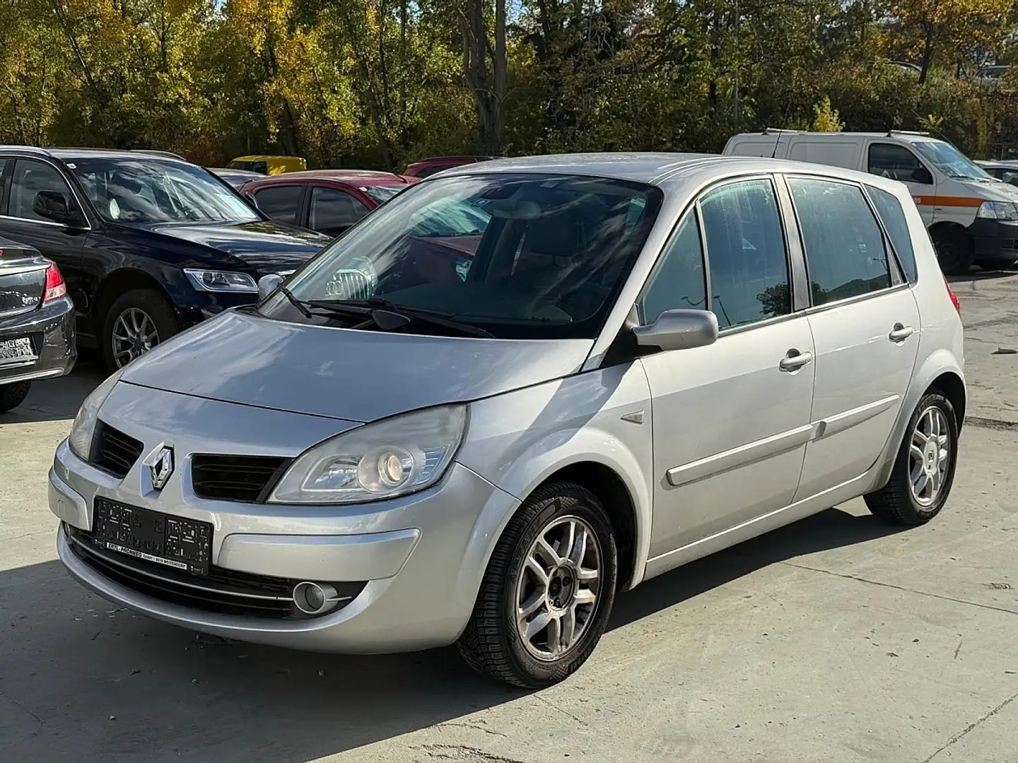 Renault Scenic Scénic II Exception 1,5 dCi DPF | VOLL FAHRBERE... Szary - 1