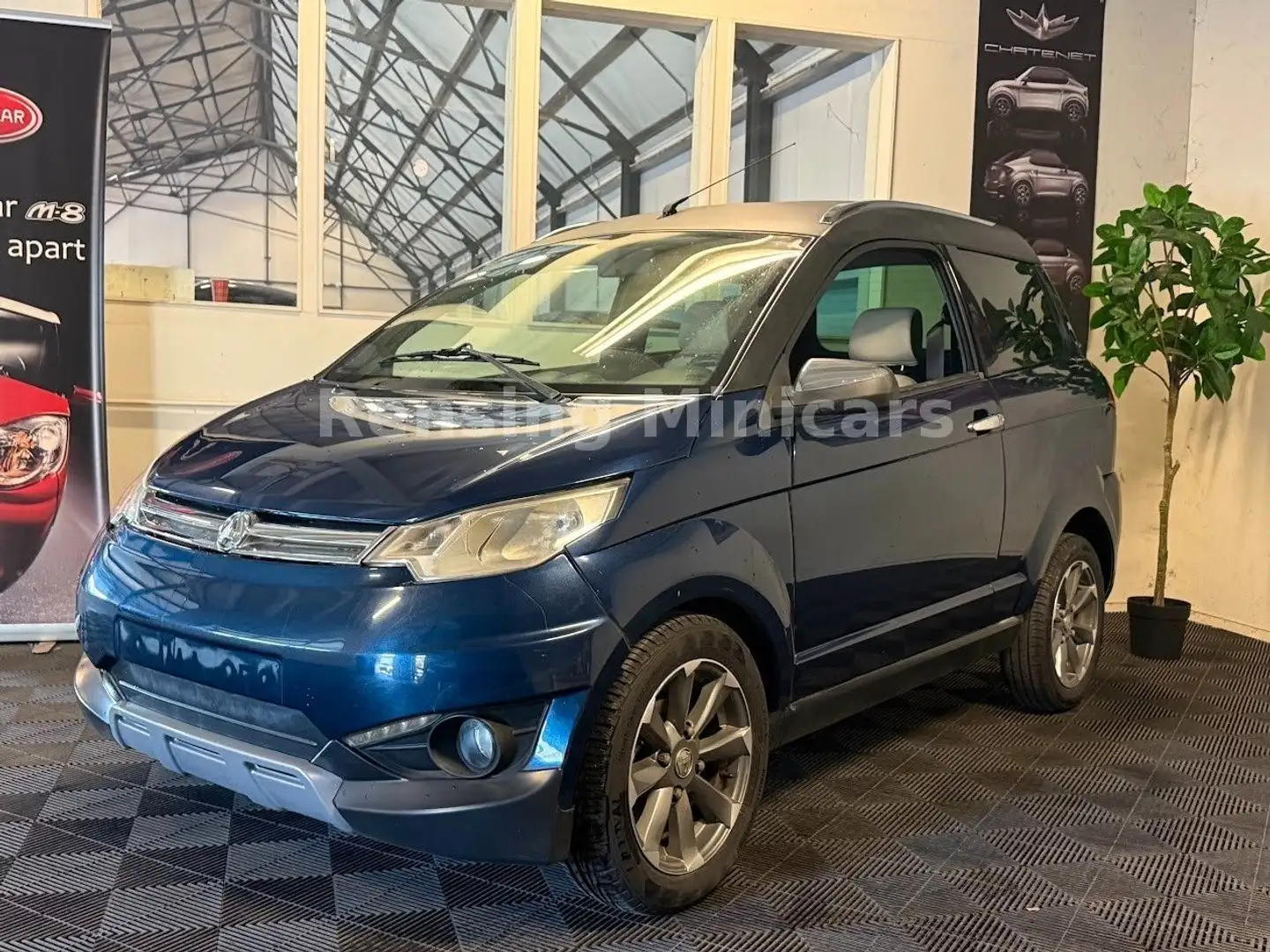 Aixam Crossover XXL Kubota Blue Mopedauto Microcar 45 Niebieski - 2