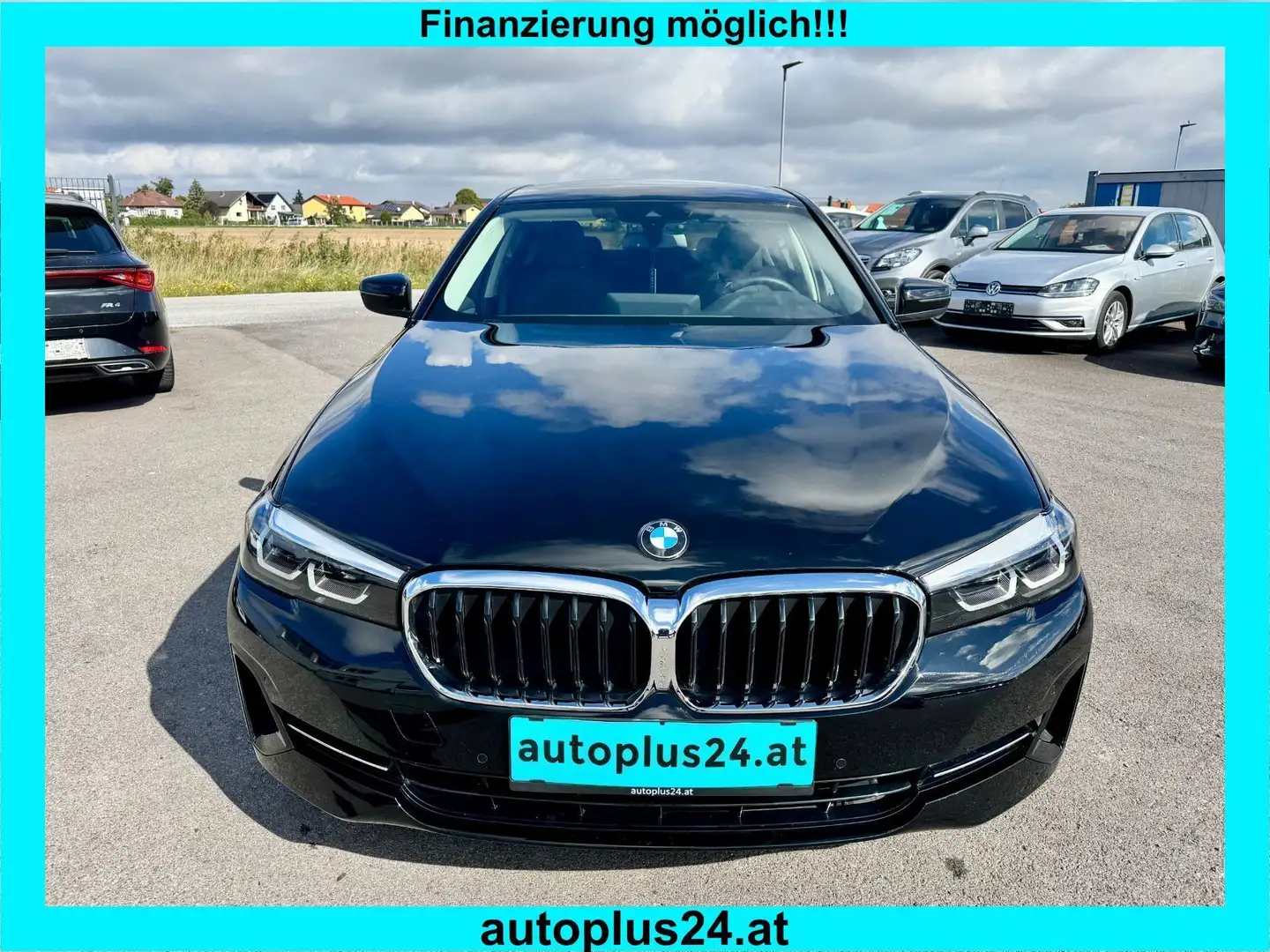 BMW 520 d xDrive Aut. *LEDER Schwarz - 2