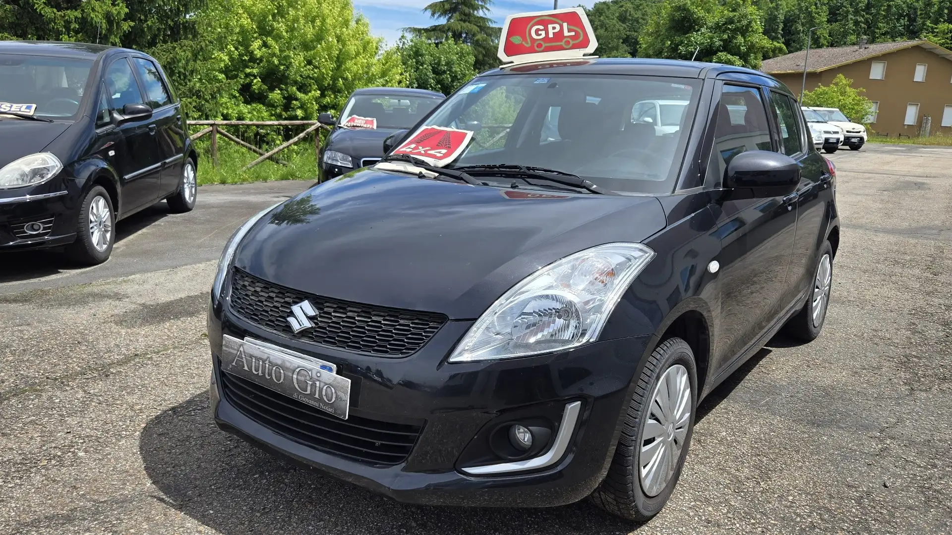Suzuki Swift 4X4 GPL DA POCO REVISIONATO UNIC PROPRIETARIA Чорний - 1
