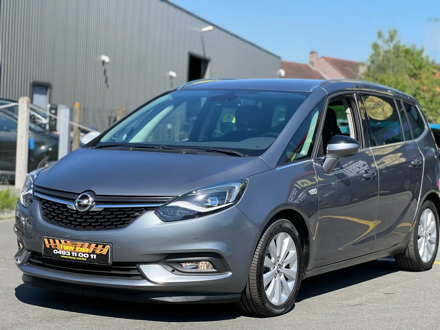 Opel Zafira 1.4Turbo*7PL*boîte auto*NAVI*CAMERA*Xénon* Gris - 2