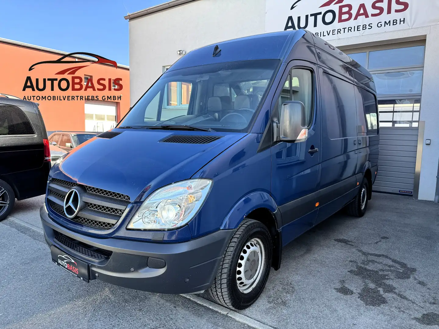 Mercedes-Benz Sprinter 318 CDI V6 Erstbesitz/Xenon/Kamera/PDC/Klimaanlage Blau - 1