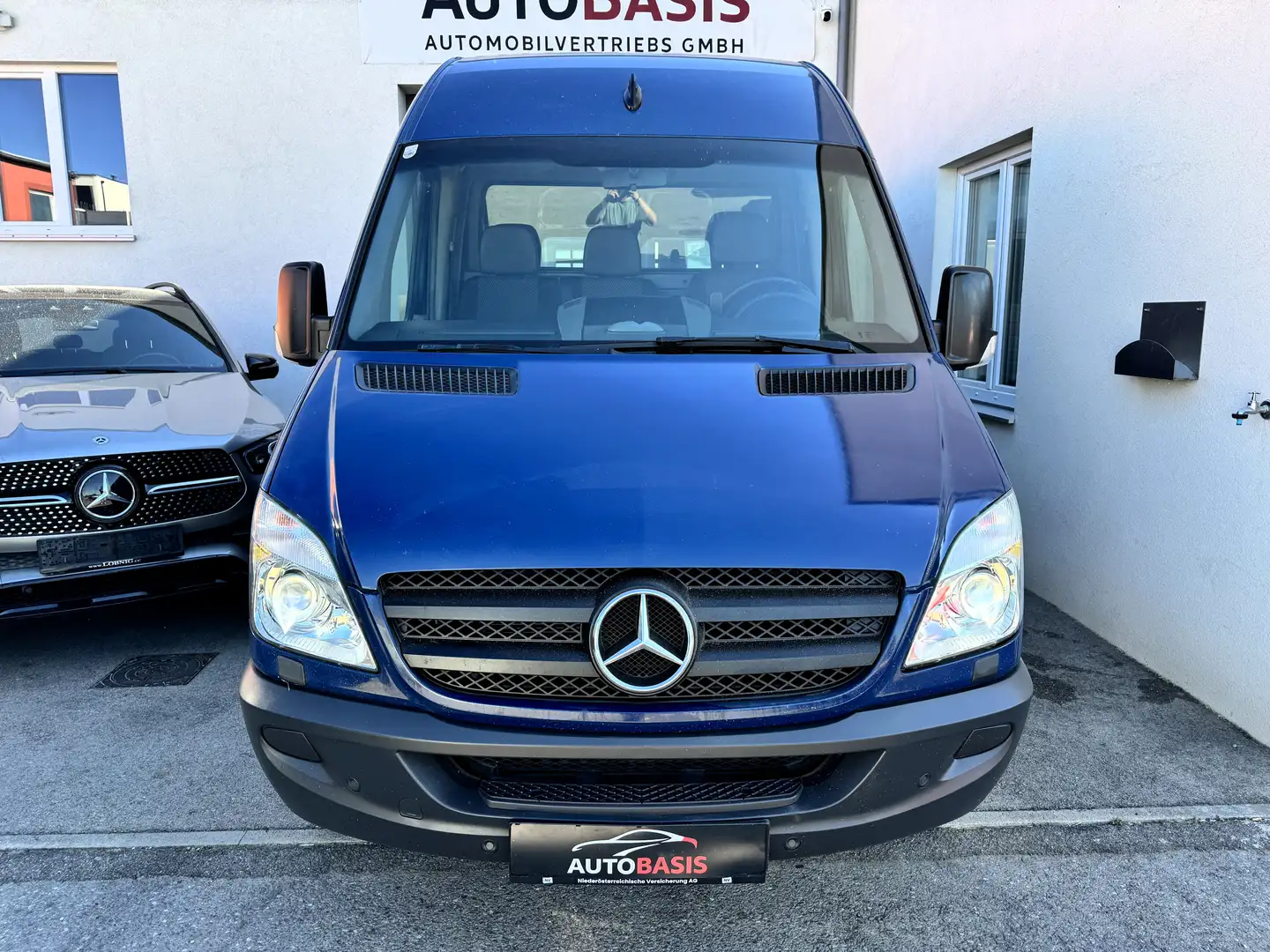 Mercedes-Benz Sprinter 318 CDI V6 Erstbesitz/Xenon/Kamera/PDC/Klimaanlage Blau - 2