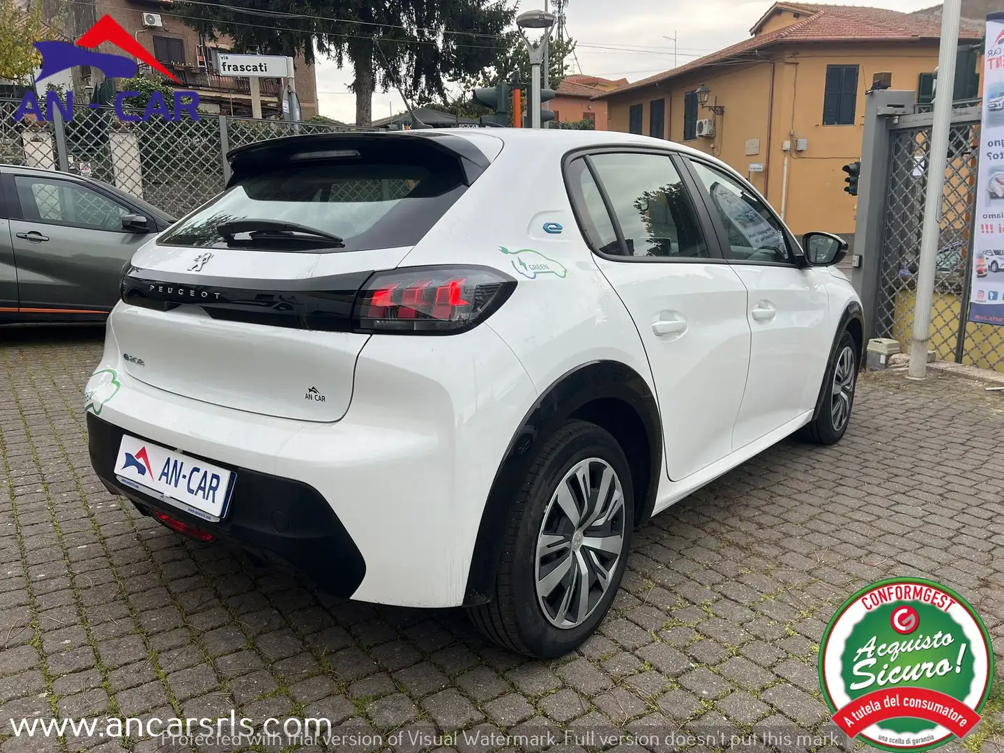 Peugeot e-208 Active Pack 100kW - Aziendale - UnicoPro Bianco - 2