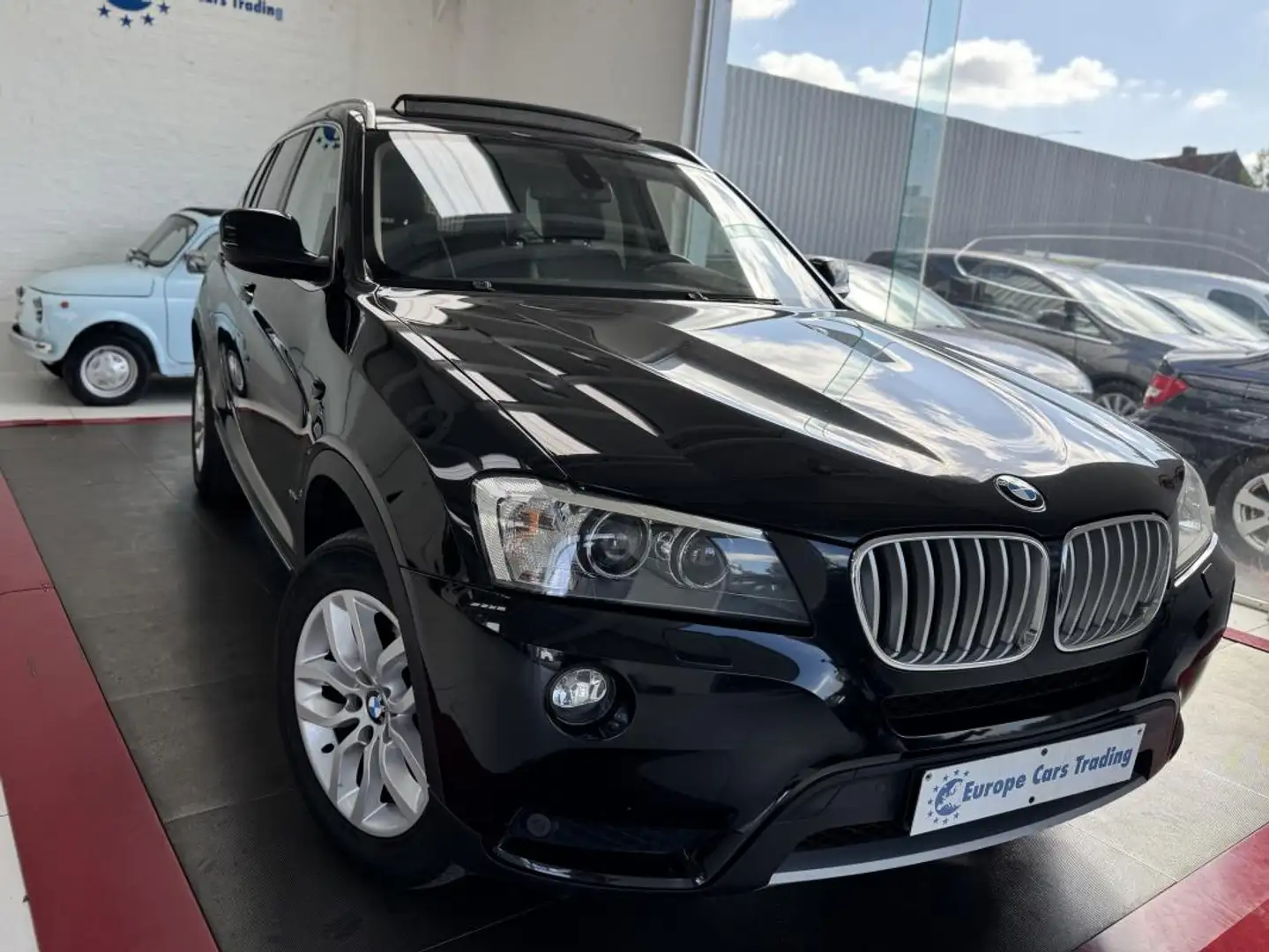 BMW X3 3.0d X-DRIVE LUXURY T. O PANO CUIR GAR 12 M Noir - 2