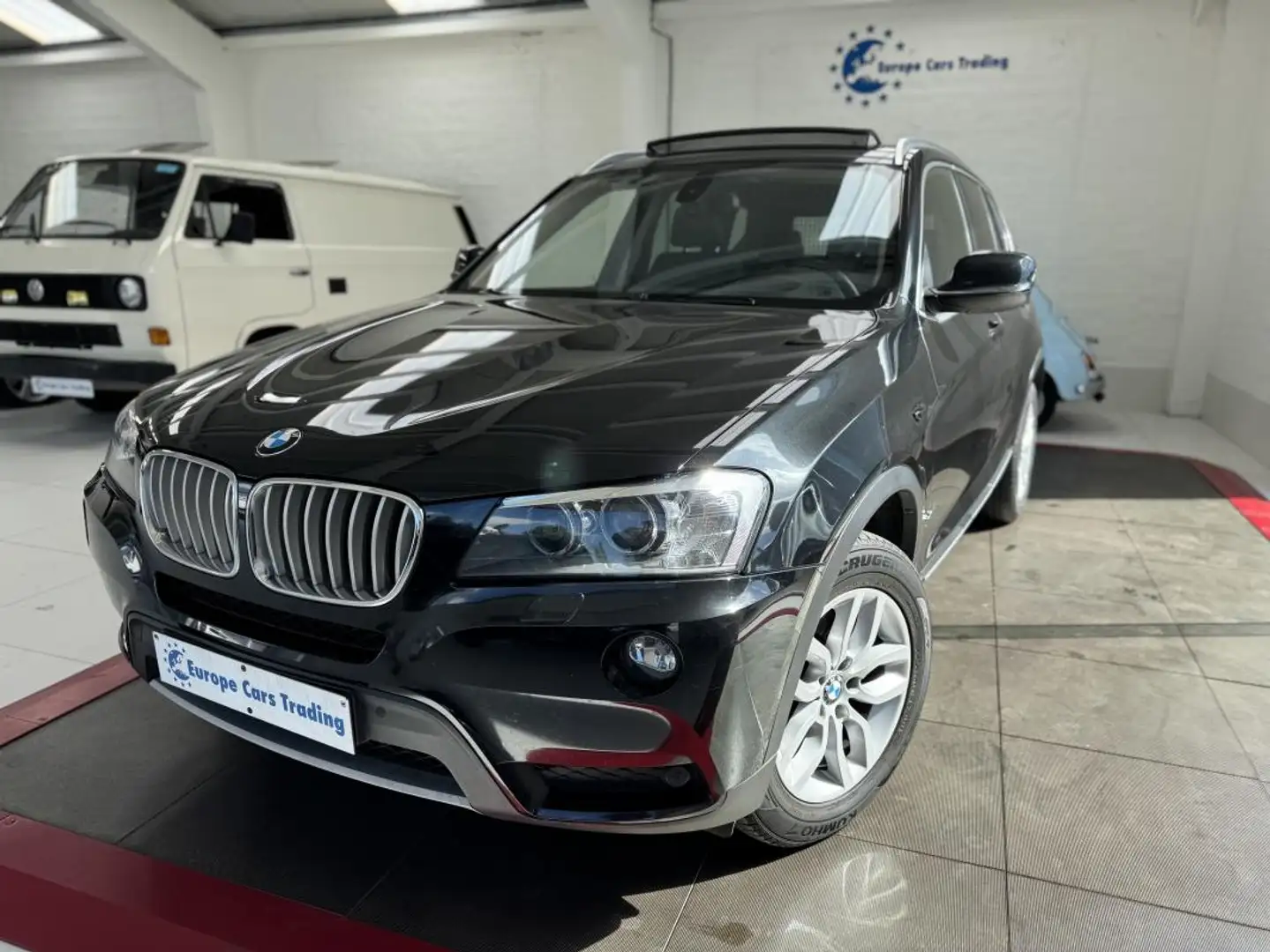BMW X3 3.0d X-DRIVE LUXURY T. O PANO CUIR GAR 12 M Noir - 1