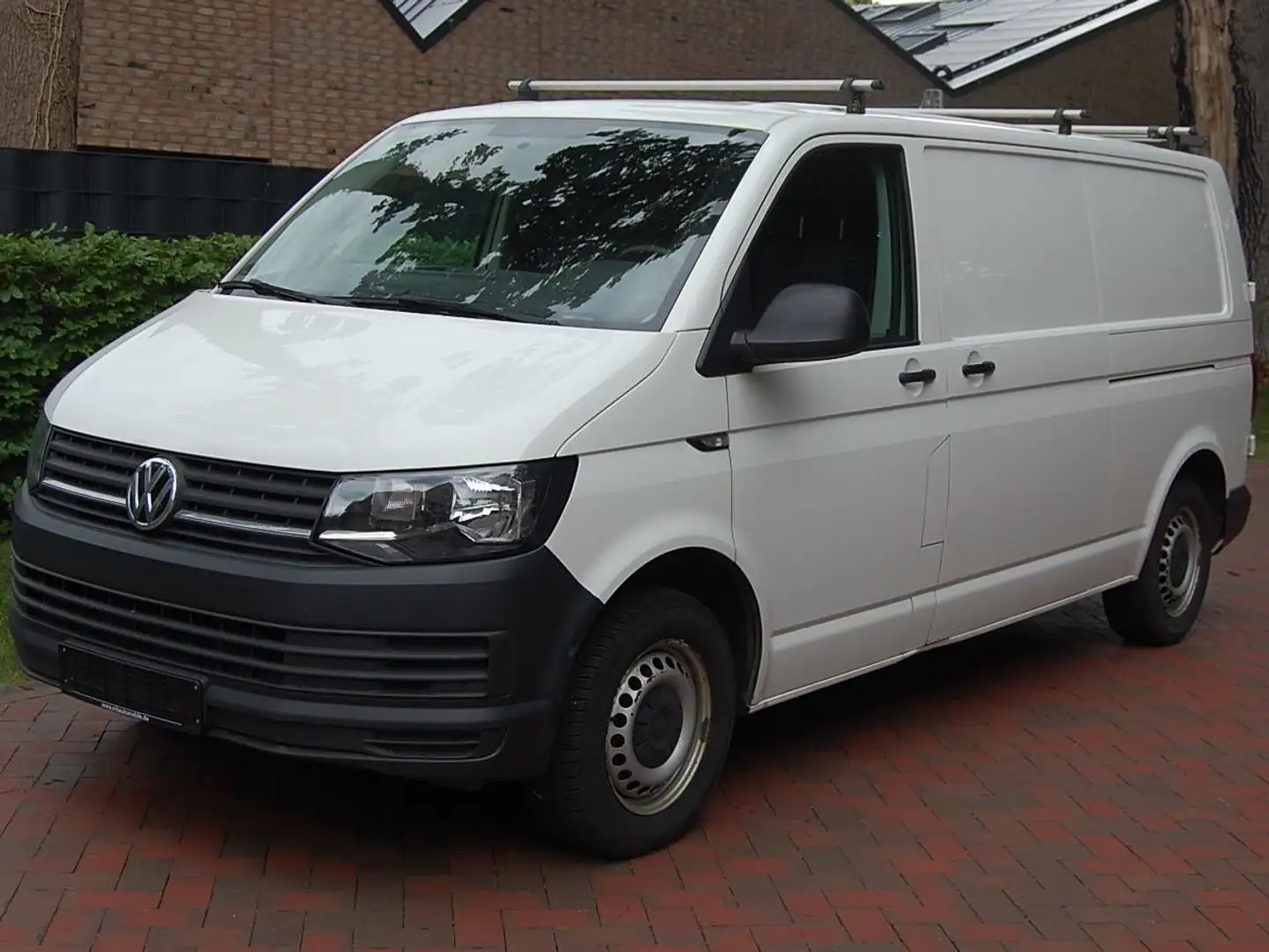 Volkswagen T6 Transporter TDI Kasten lang Regale AHK Dachträger Navi Blanc - 2