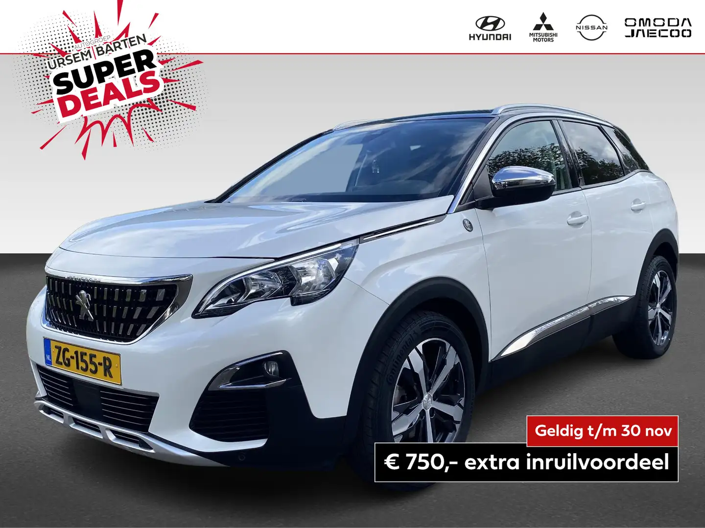 Peugeot 3008 1.2 PureTech Crossway Blanc - 1