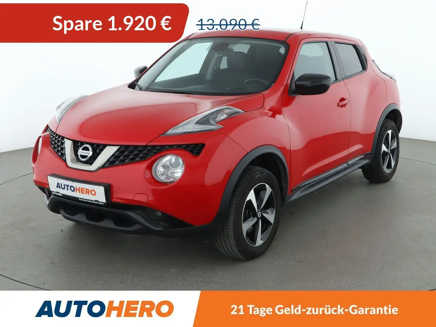 Nissan Juke 1.6 N-Connecta*NAVI*CAM*SHZ*TEMPO*KLIMA* Rot - 1