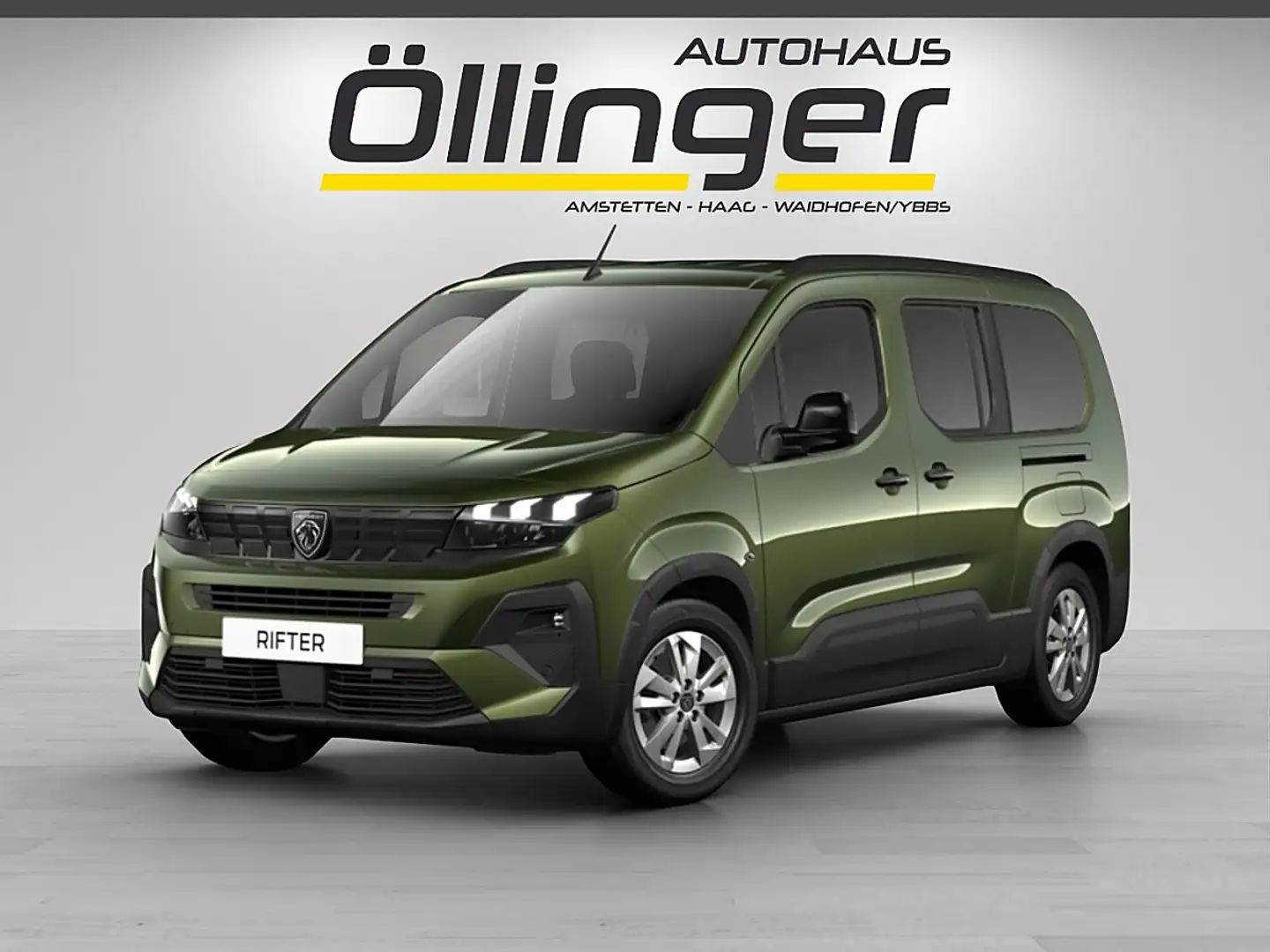 Peugeot Rifter 1,5 BlueHDI 130 S&S Allure Lang Grün - 1