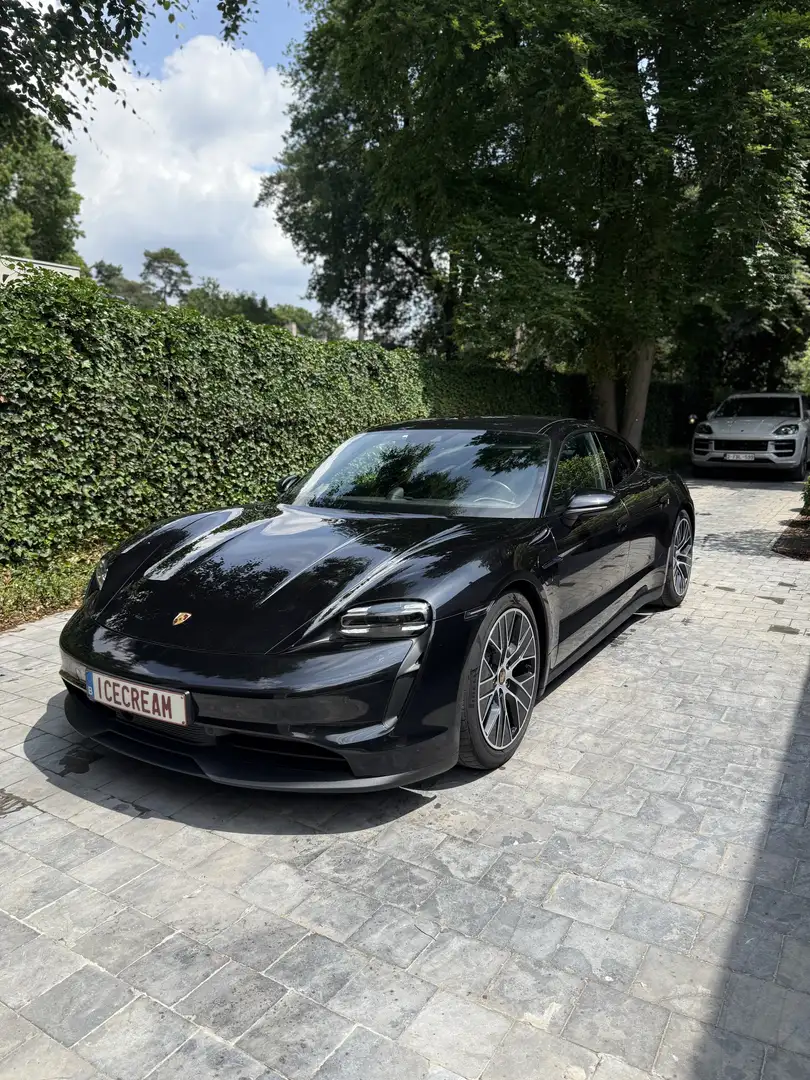 Porsche Taycan full option:luchtvering,sound,22kw,bose,chronopack Zwart - 1