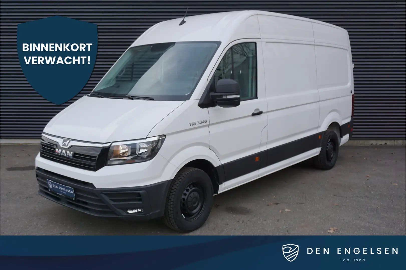 MAN TGE 140pk L3H3/L2H2 Apple carplay Camera Cruise Contro Blanc - 1