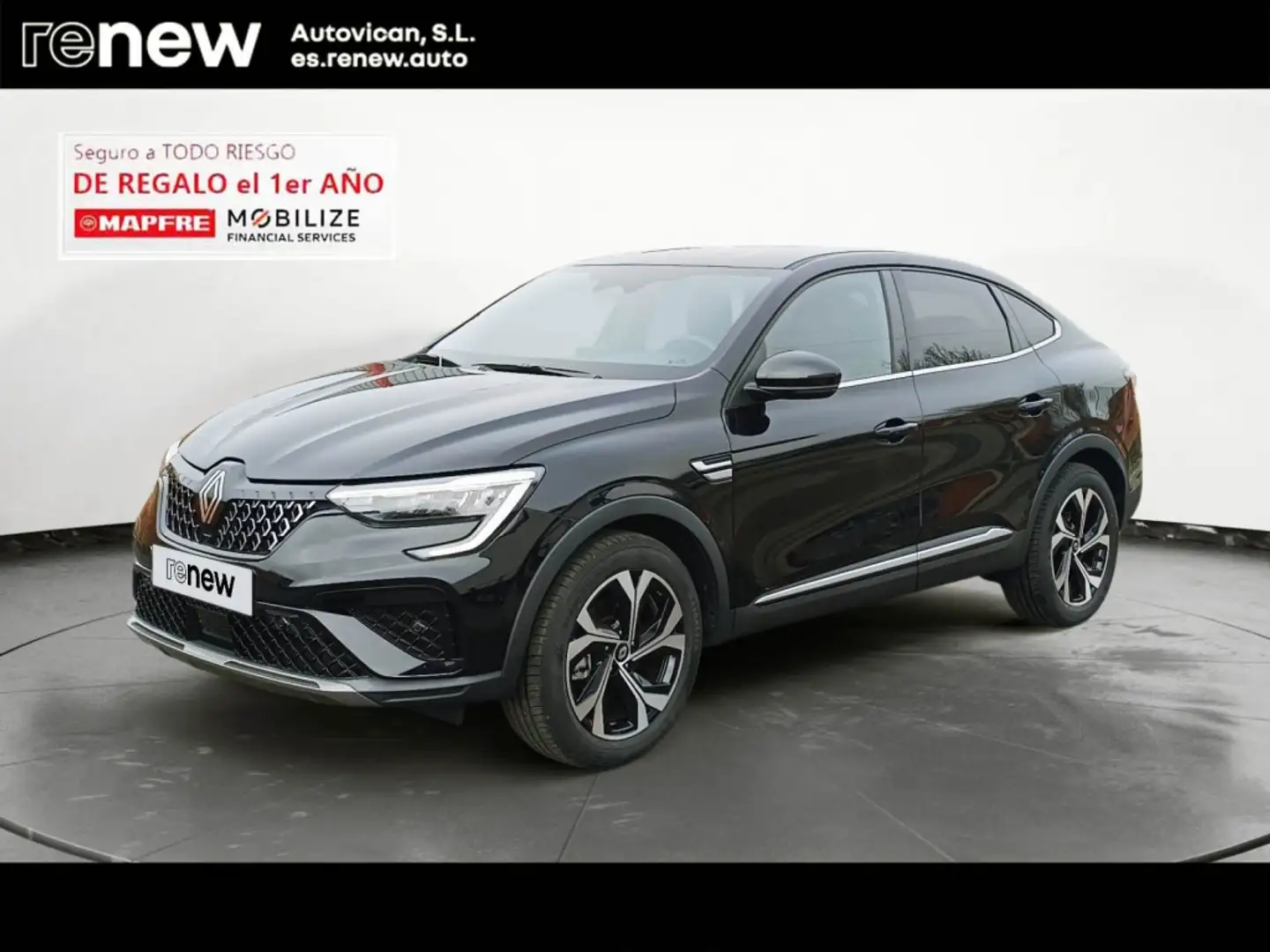 Renault Arkana NUEVO TECHNO E-TECH FULL HYBRID 105 KW (145 Negro - 1