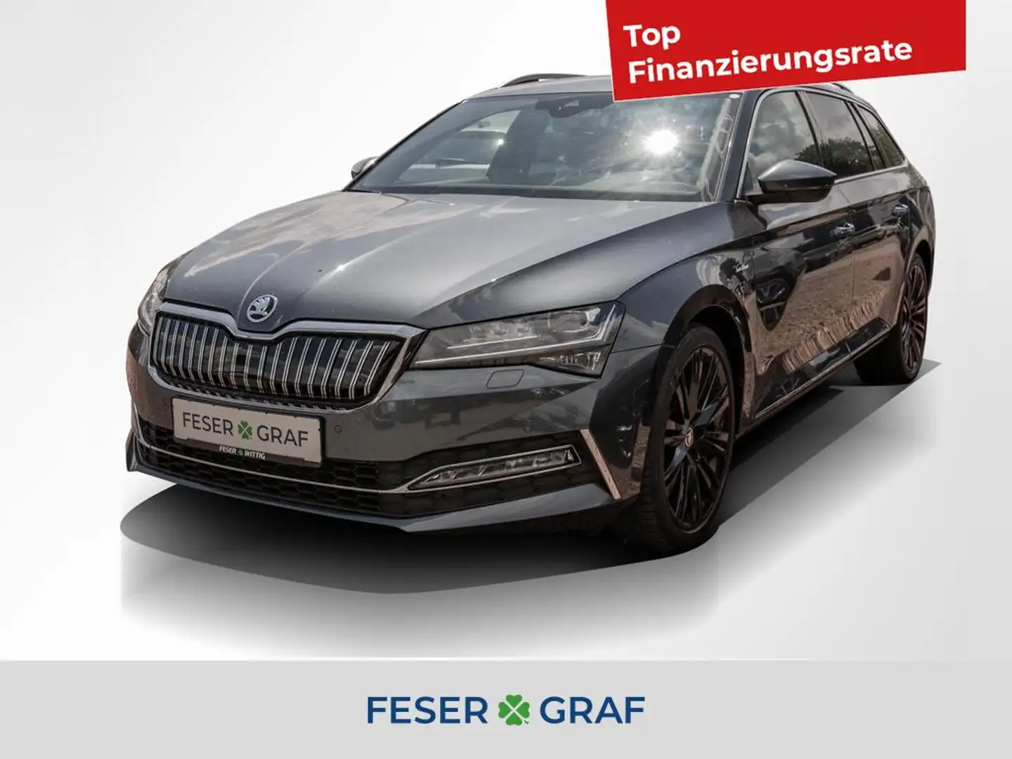 Skoda Superb Combi 1.4 TSIiV L&K DSG AHK/Matrix/el.Klappe/ACC/S Grey - 1