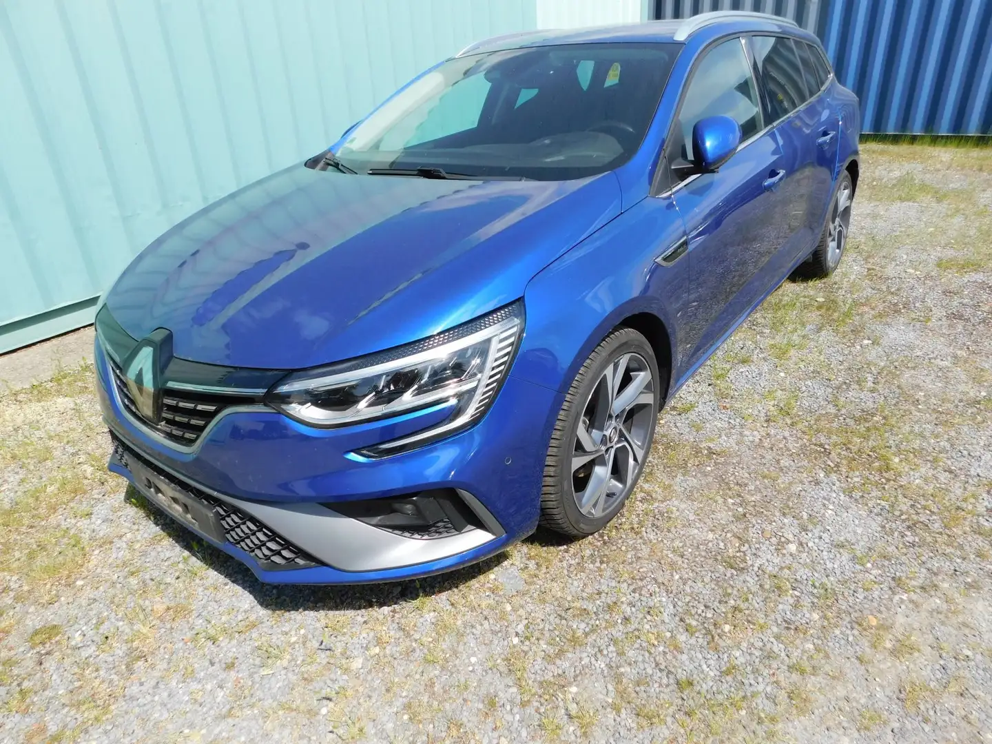 Renault Megane IV 1.6 E-TECH Plug-in 160 Grandtour R.S. Li Blauw - 2