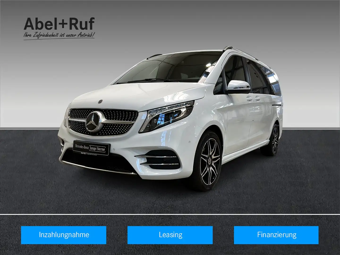 Mercedes-Benz V 250 d EDITION Lang AMG+LED+Kam+Burme+TotW+AHK Weiß - 1
