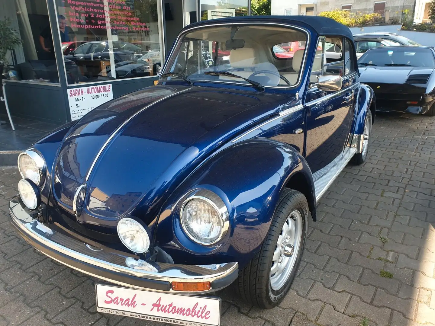 Volkswagen Käfer Cabrio Niebieski - 1