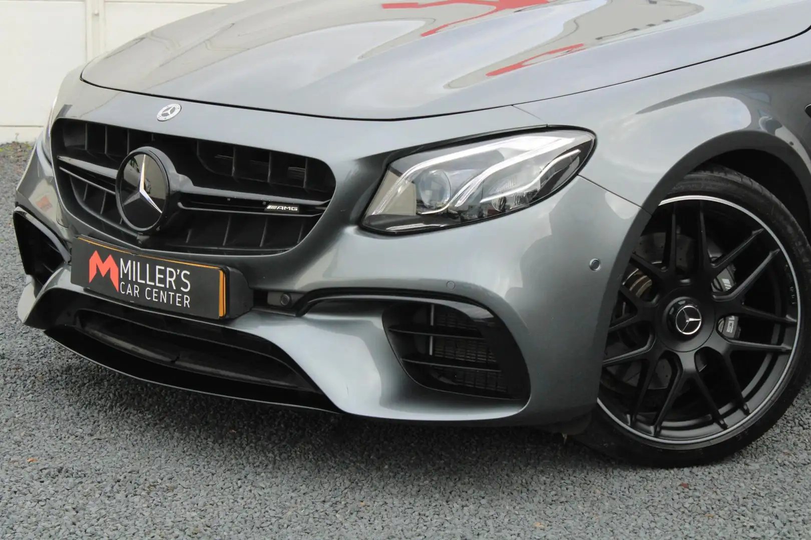 Mercedes-Benz E 63 AMG 4MATIC 360 PANO HUD LUCHTVERING Gris - 2