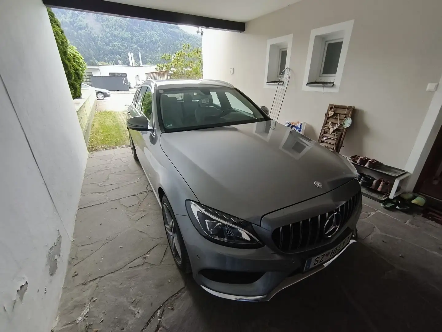 Mercedes-Benz 180 C180d Bluetec AMG Line Silber - 2