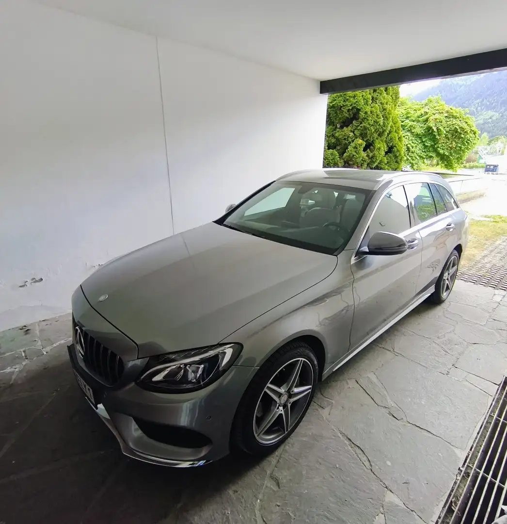 Mercedes-Benz 180 C180d Bluetec AMG Line Silber - 1