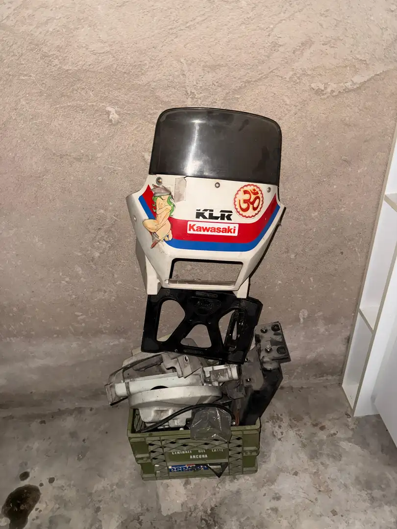 Kawasaki KLR 650 Biały - 1