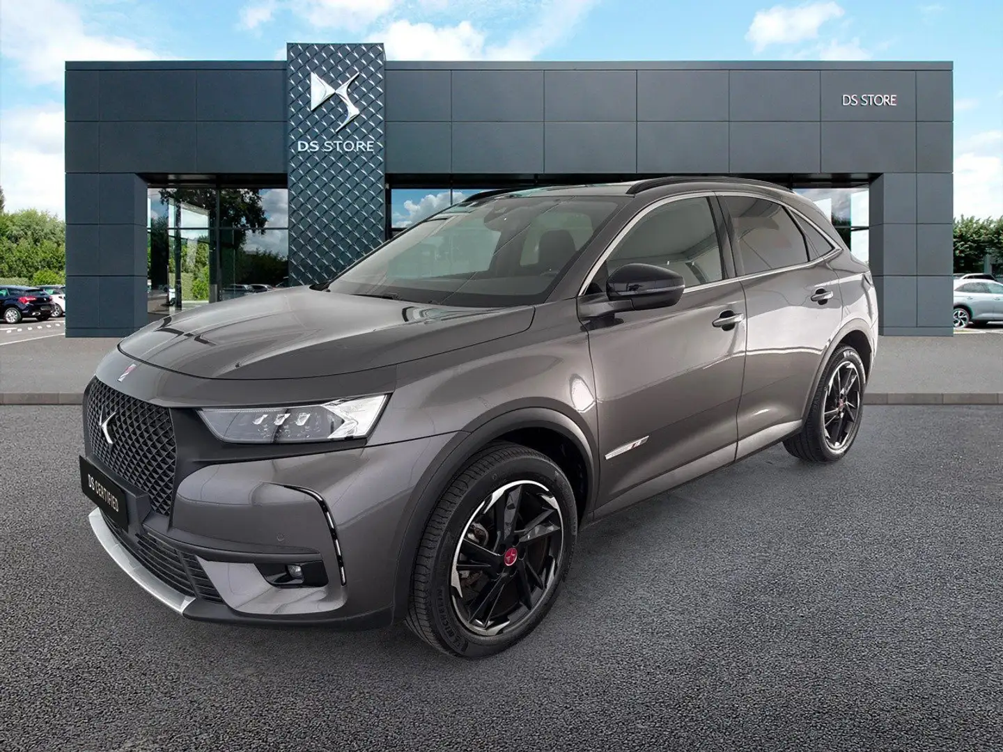 DS Automobiles DS 7 Crossback Crossback BlueHDi 130 Automatica Performance Line+ Gris - 1
