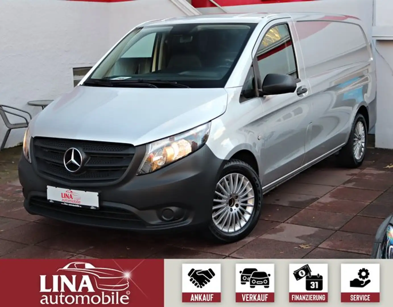 Mercedes-Benz Vito 119 CDI 2.1 Ltr LANG 2.Hd*190Ps*Kamera*AHK* Plateado - 1